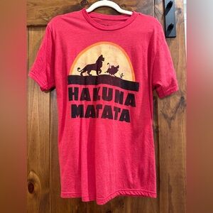 Disney Red Hakuna Matata T-Shirt